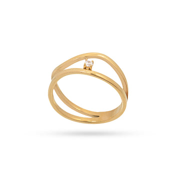 Anillo Summer Essentials Lucero Dorado Anartxy