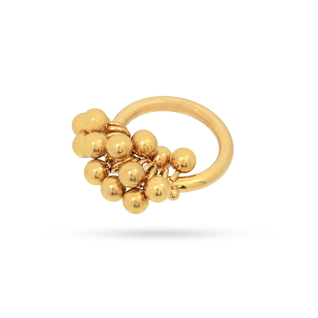 Anillo Orbit Vortex Dorado Anartxy