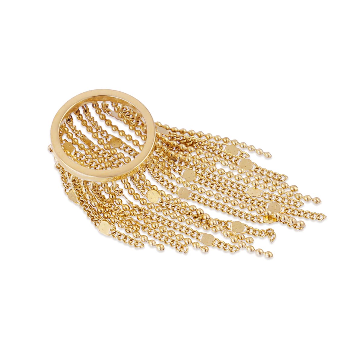 Anillo Rainfall Drizzle Dorado Anartxy