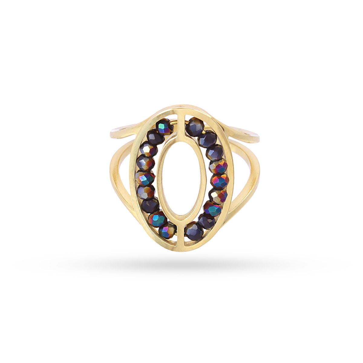 Anillo Levity Flair Negro Anartxy