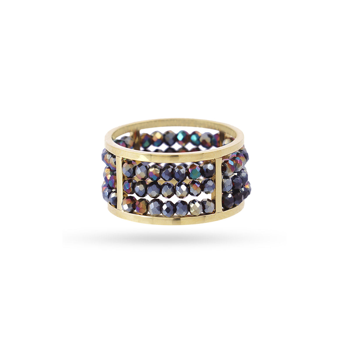 Anillo Levity Mossy Negro Anartxy