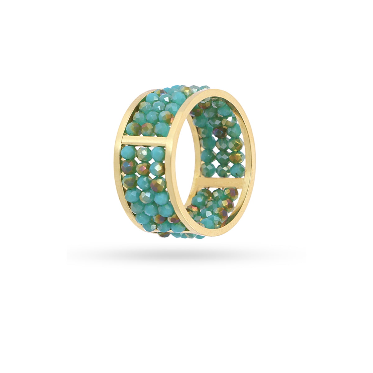 Anillo Levity Mossy Turquesa Anartxy
