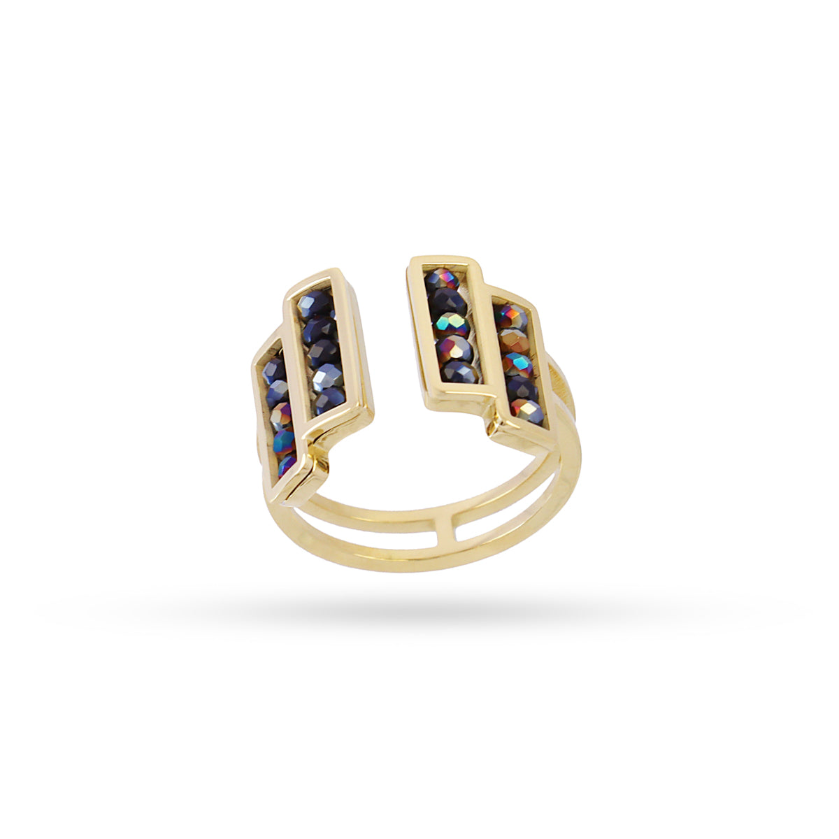 Anillo Levity Mirth Negro Anartxy