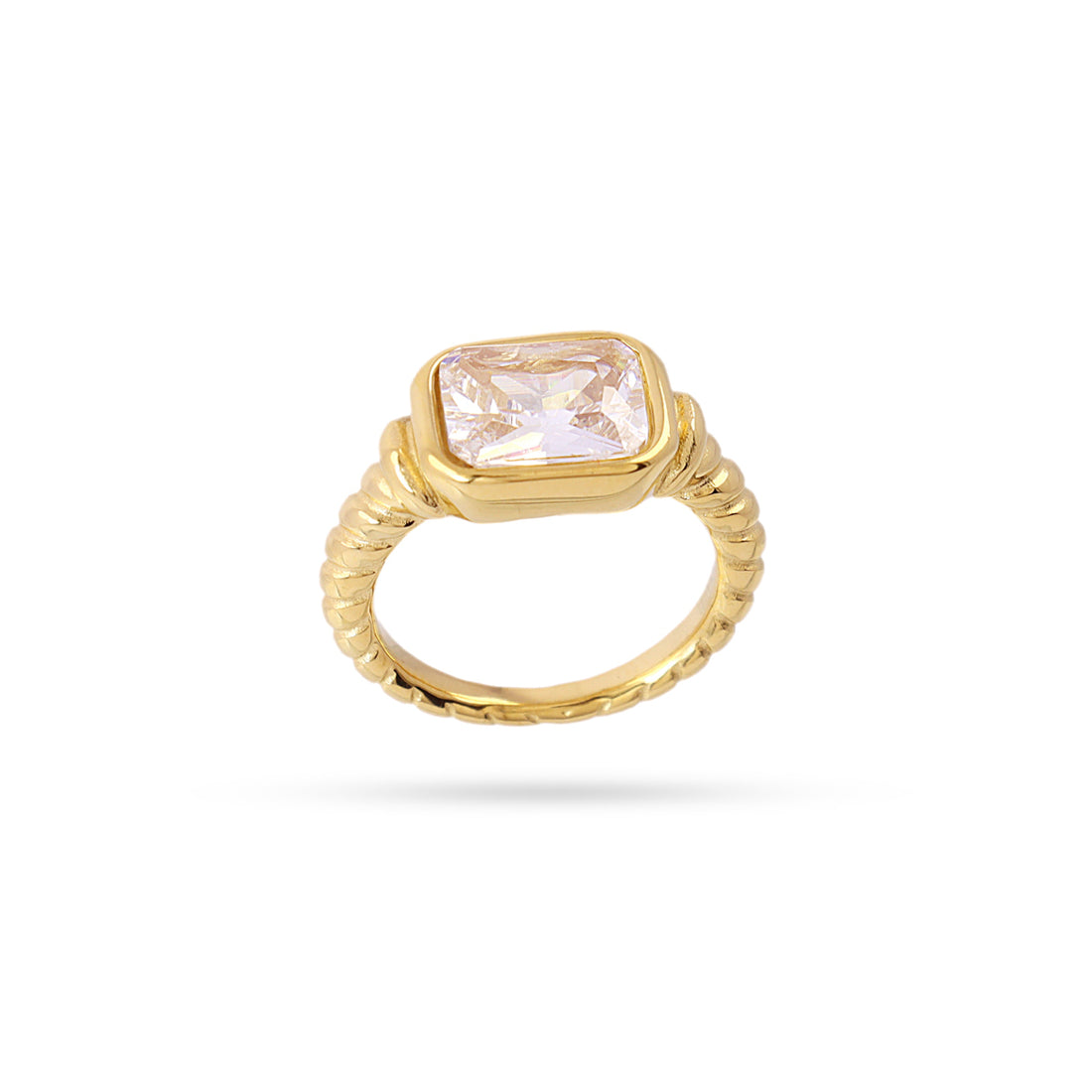 Anillo Essentials Lysa Dorado Anartxy