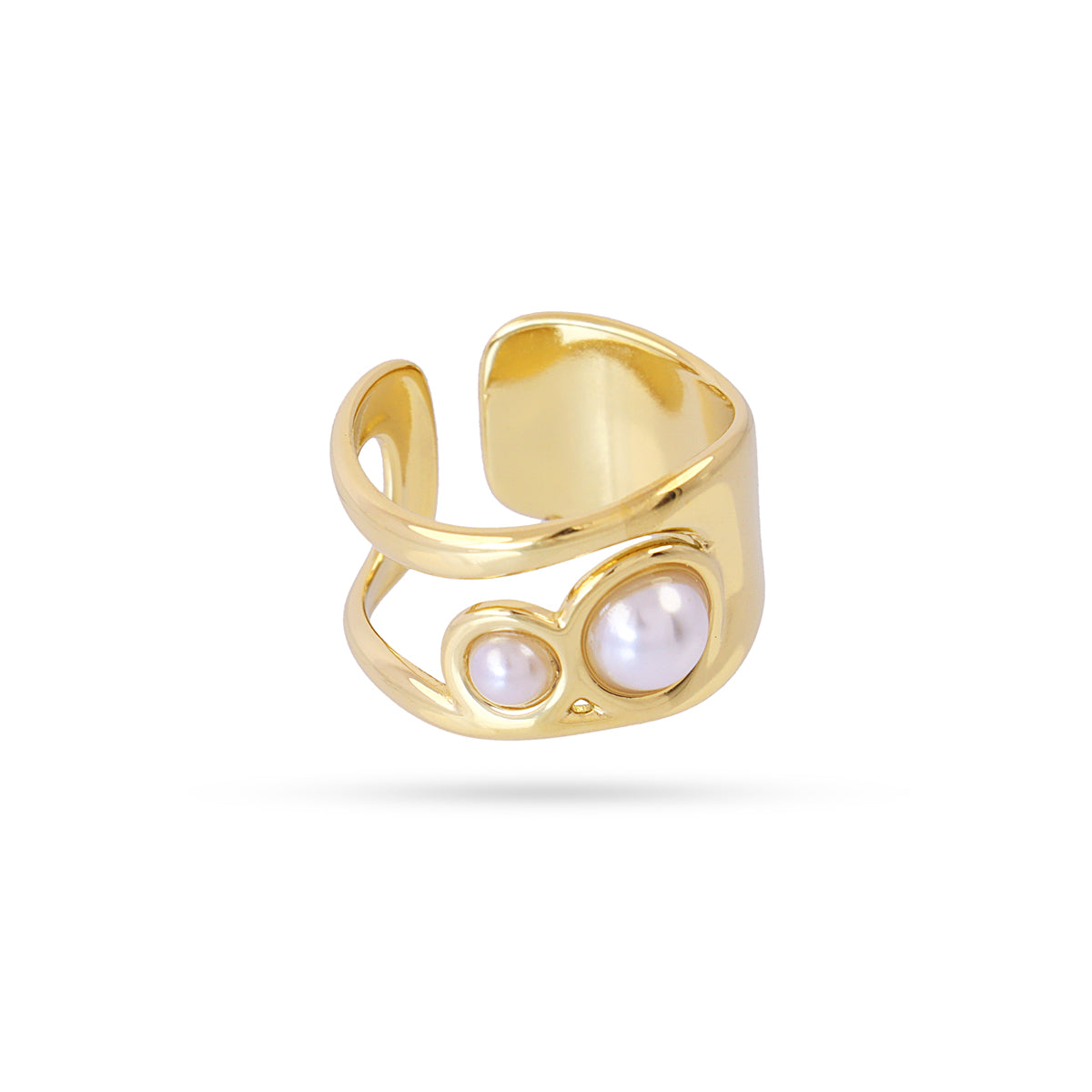 Anillo Waves Liora Blanco Anartxy