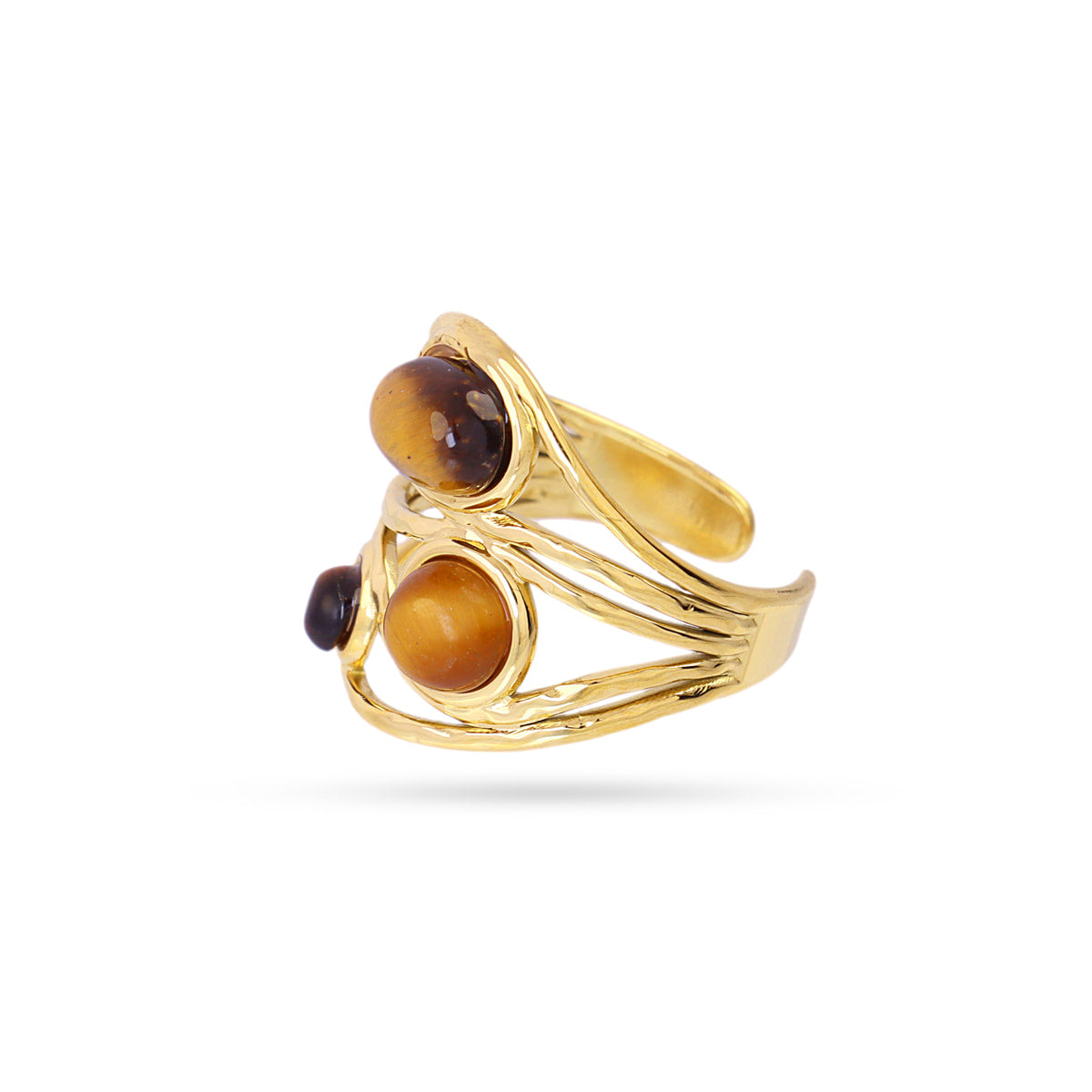 Anillo Waves Talyra Café Anartxy