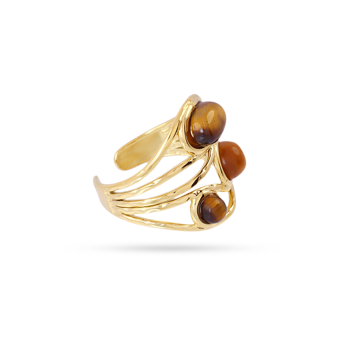 Anillo Waves Talyra Café Anartxy