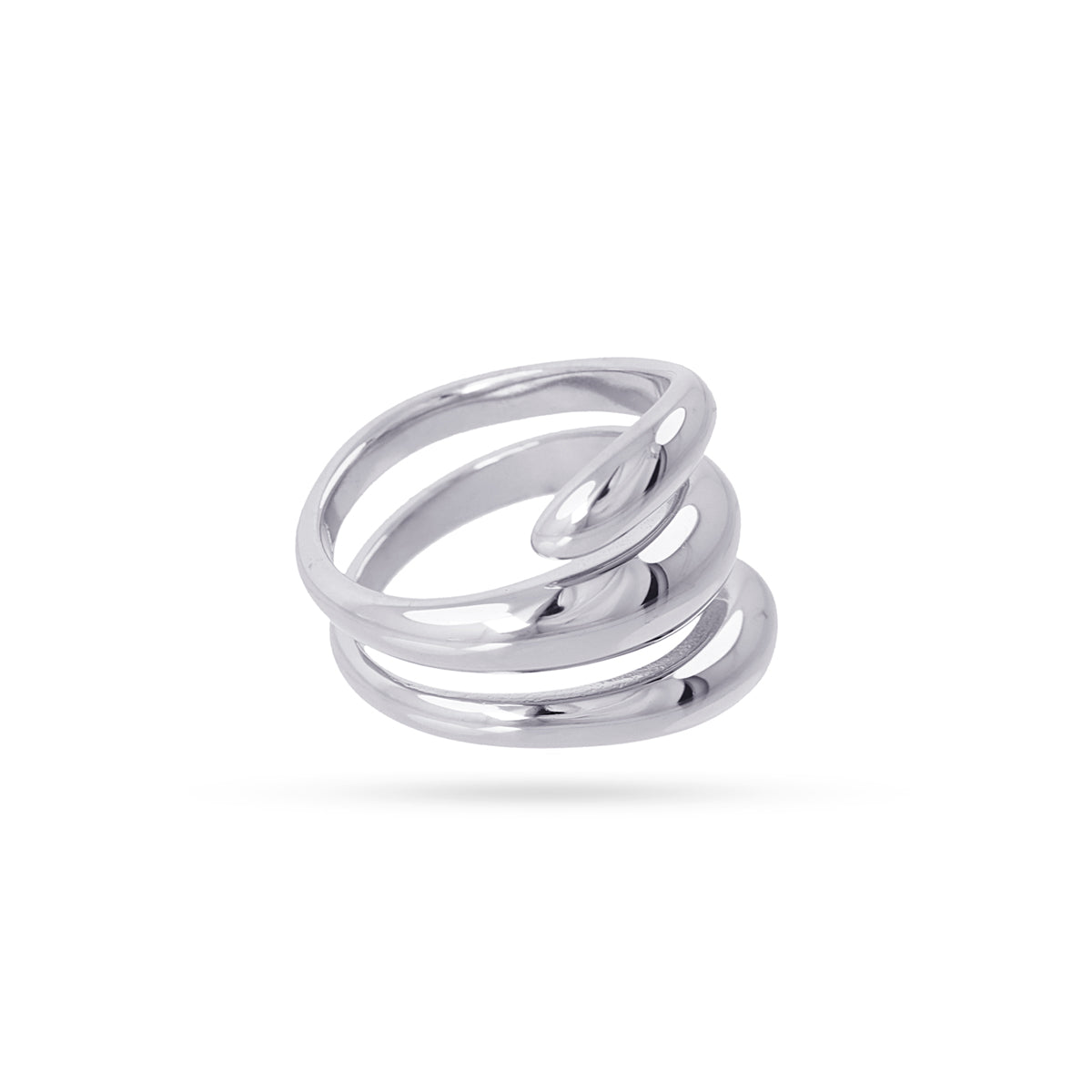 Anillo Waves Oralis Plateado Anartxy