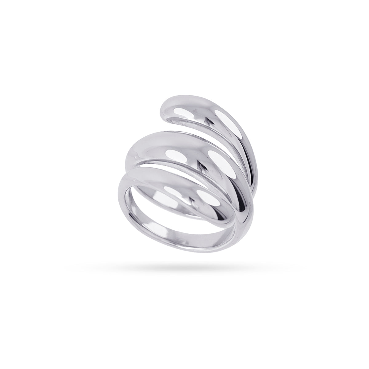 Anillo Waves Oralis Plateado Anartxy