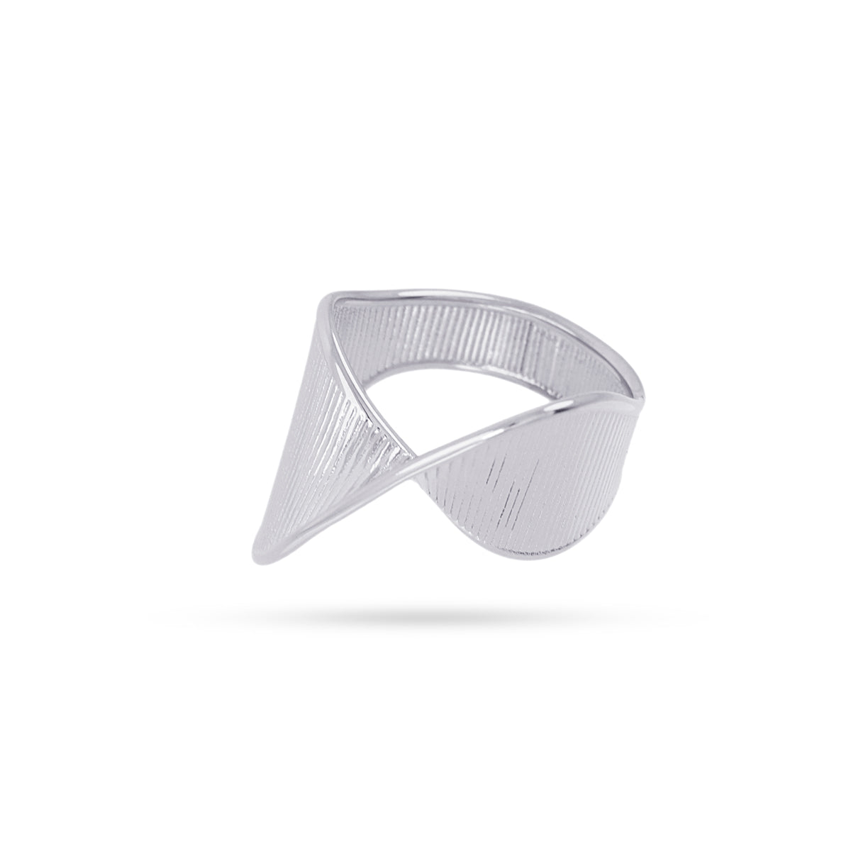Anillo Waves Vaela Plateado Anartxy