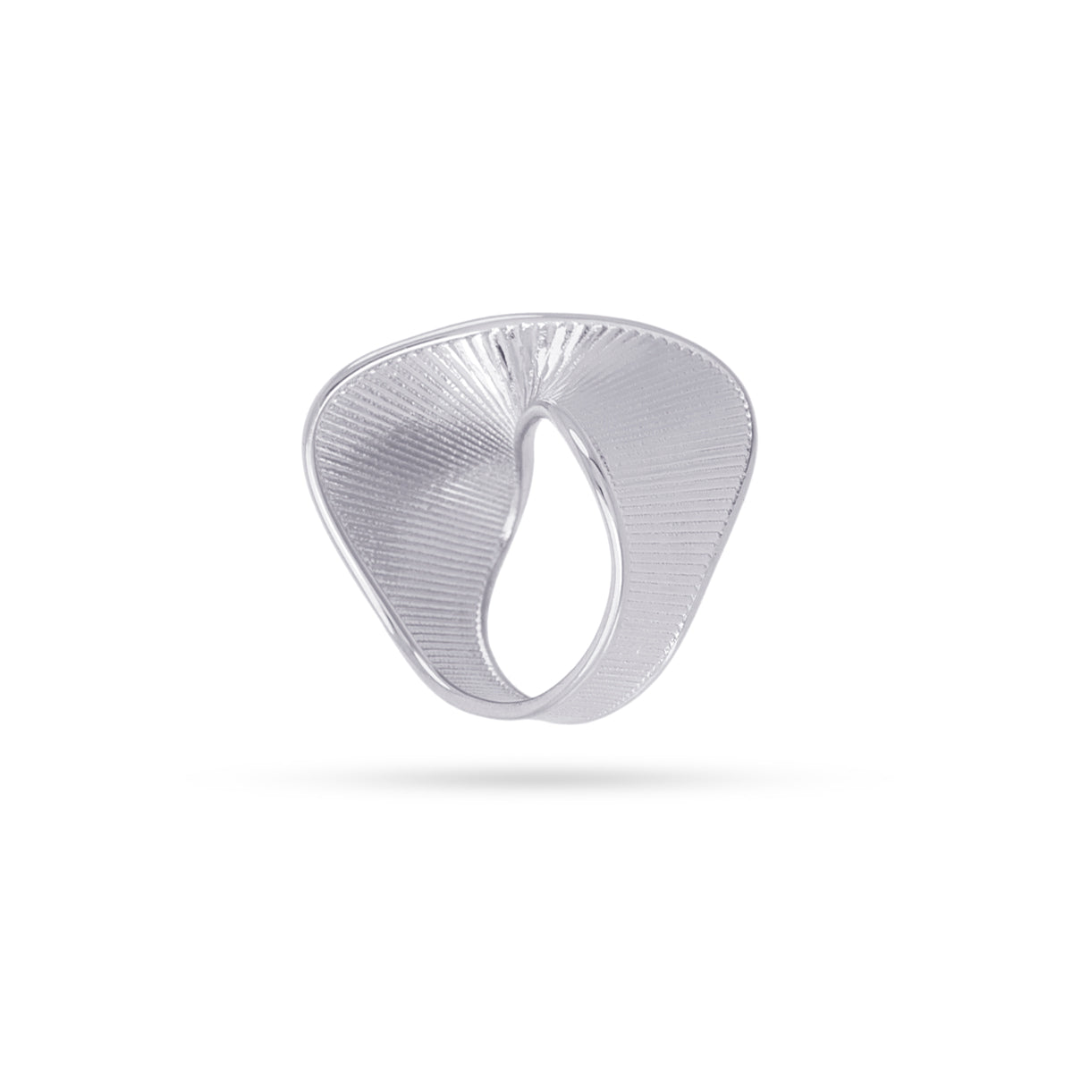 Anillo Waves Vaela Plateado Anartxy