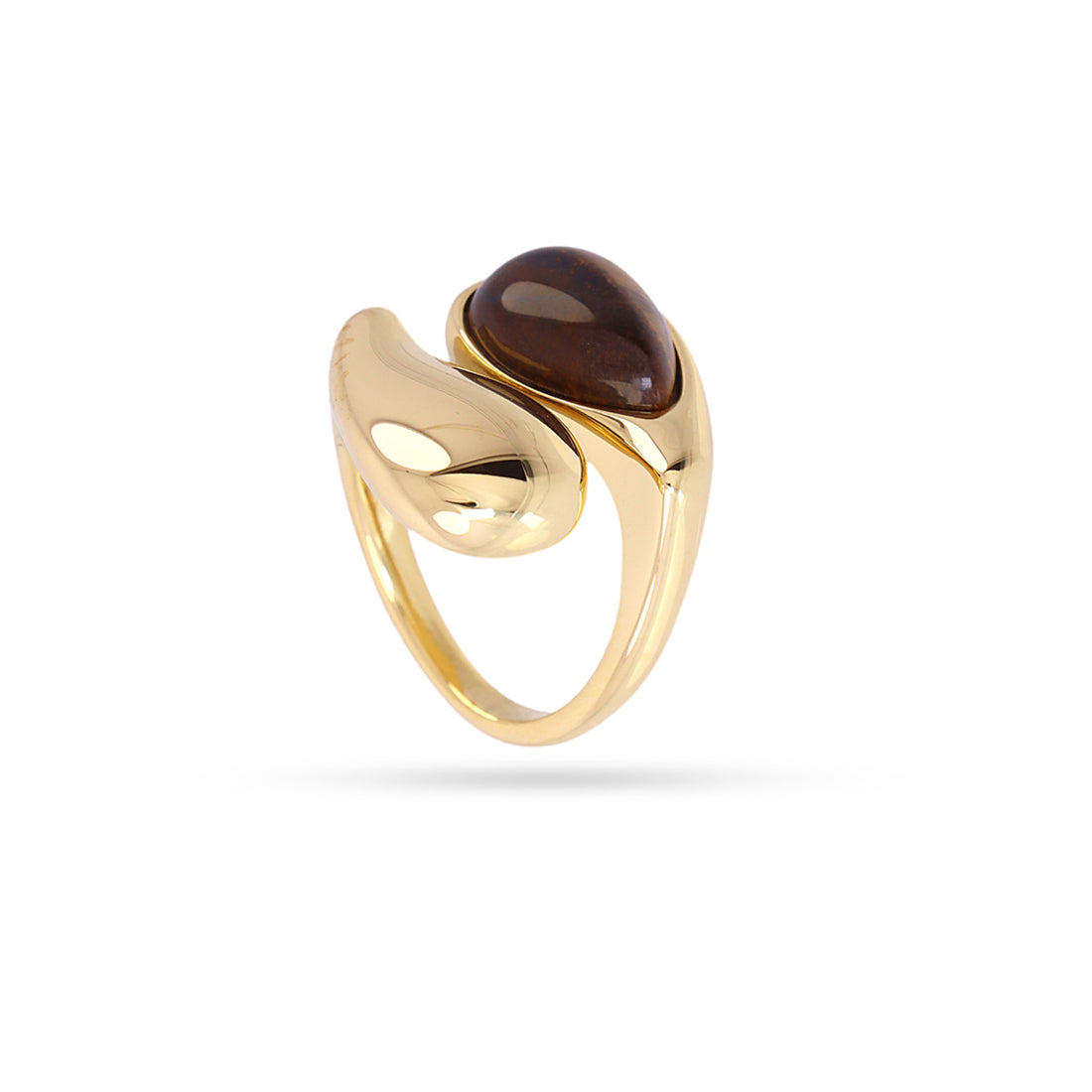 Anillo Waves Lunith Dorado Anartxy
