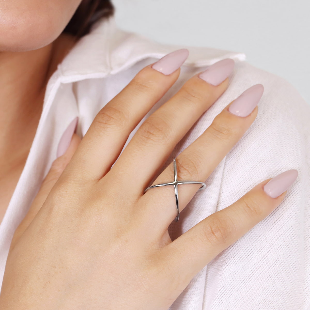 Anillo Essentials Oura Plateado Anartxy