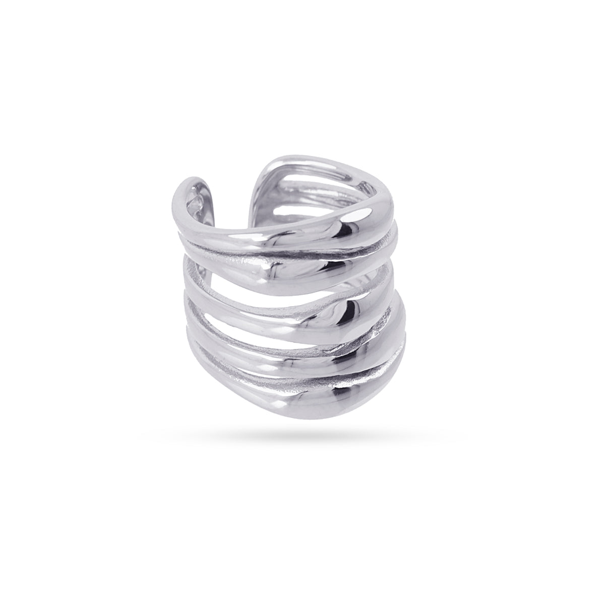 Anillo Waves Origin Plateado Anartxy