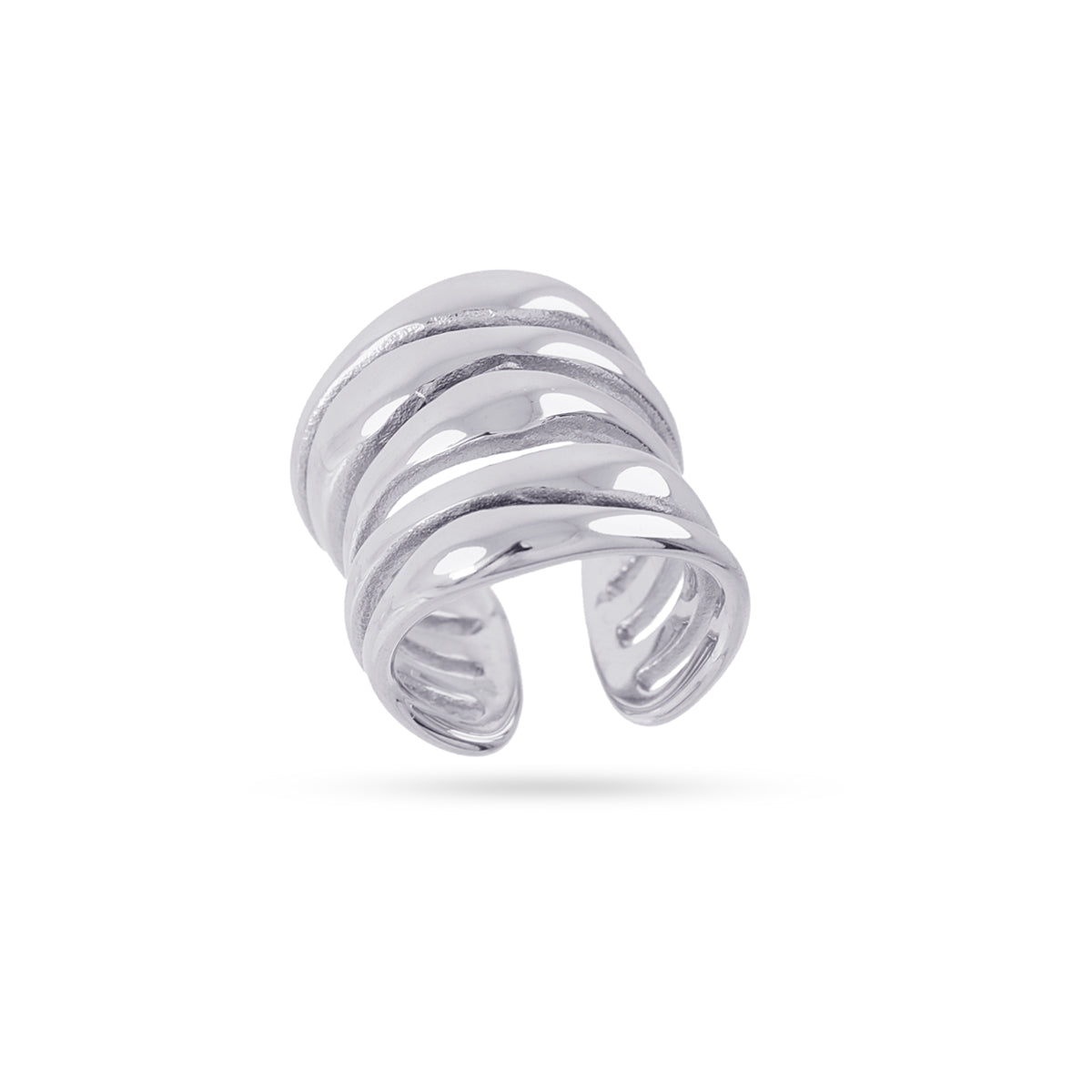 Anillo Waves Origin Plateado Anartxy