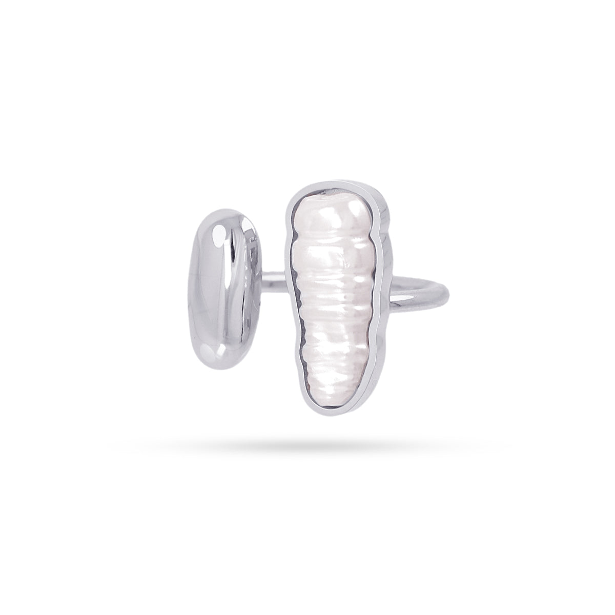 Anillo Whim Sheen Plateado Anartxy