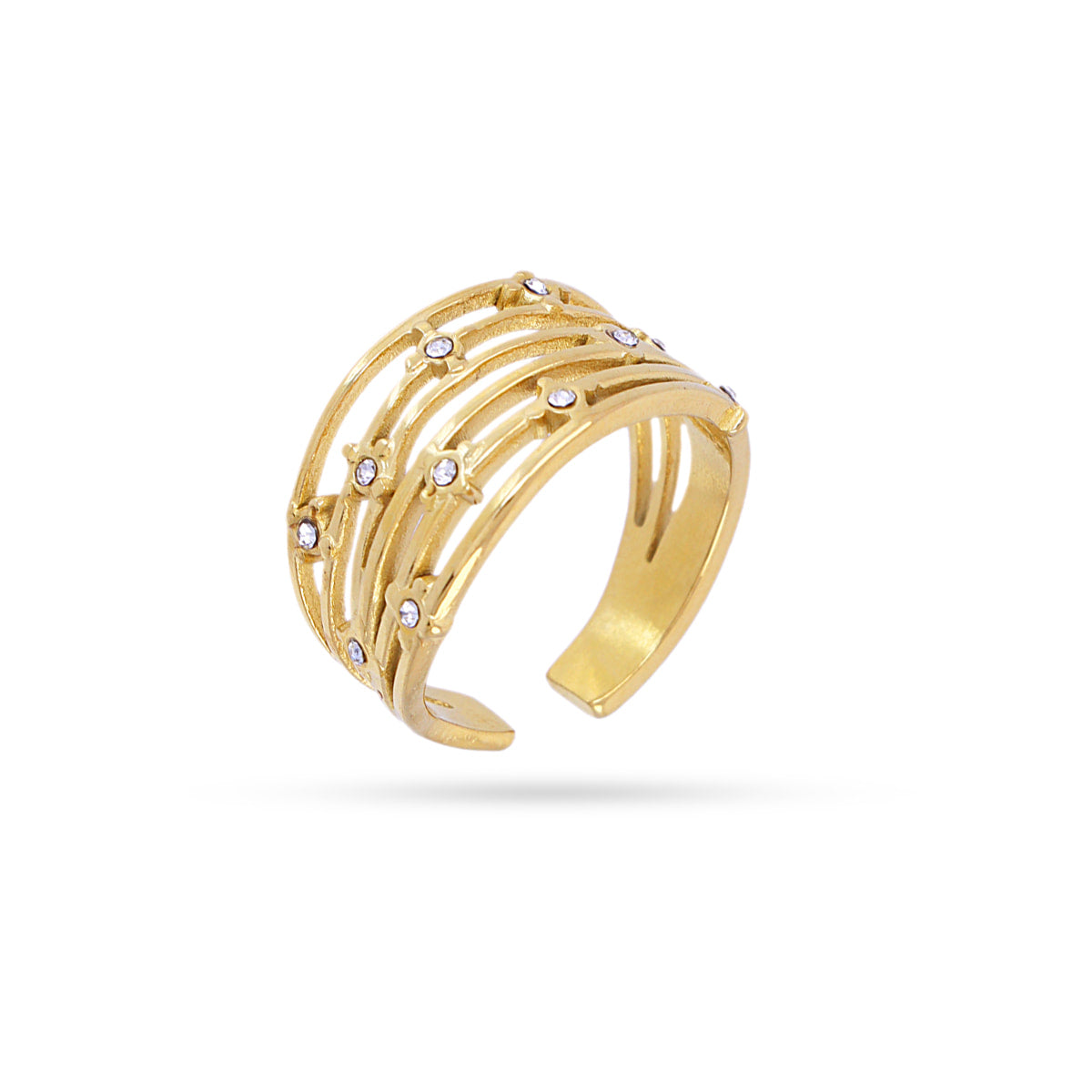 Anillo Essentials Calm Dorado Anartxy