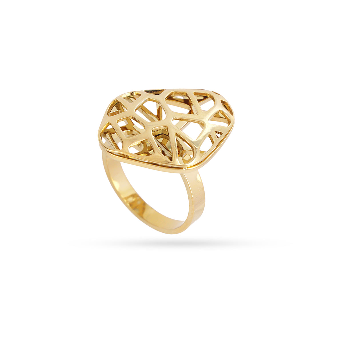 Anillo Senses Weave Dorado Anartxy
