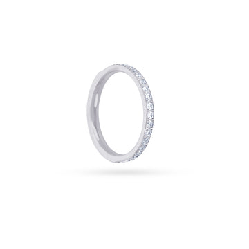 Anillo Sparkle Gilded Plateado Anartxy