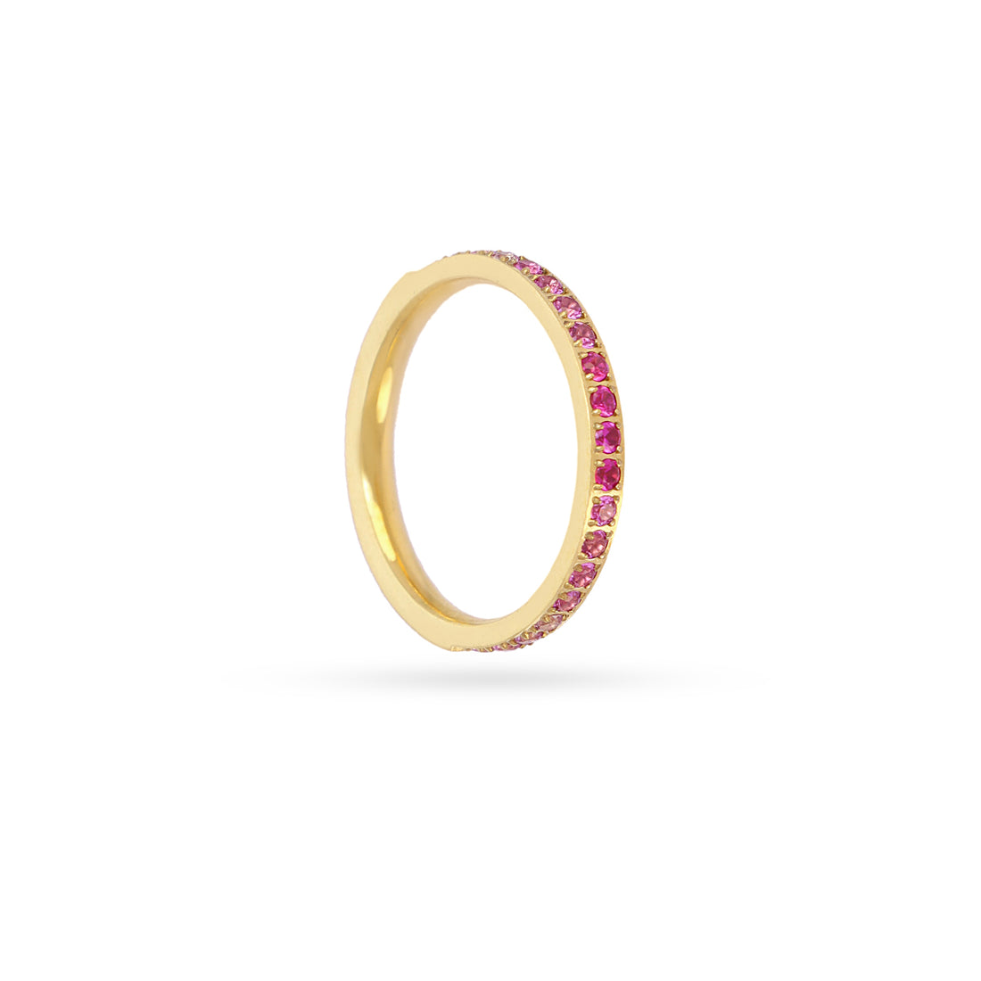 Anillo Sparkle Gradient Rosa Anartxy
