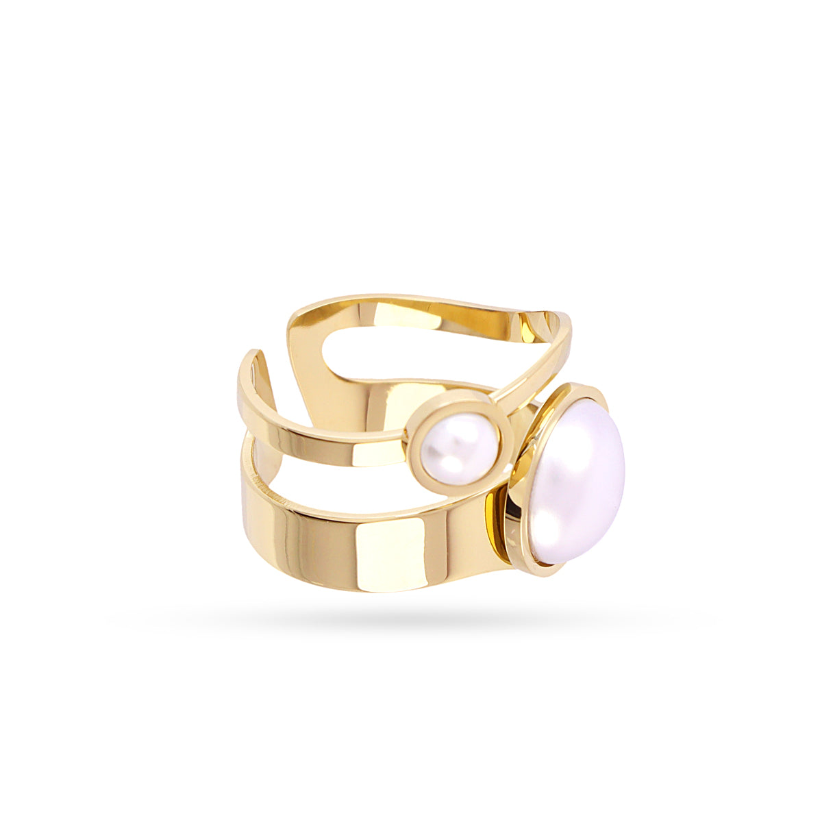 Anillo Whim Orielle Dorado Anartxy