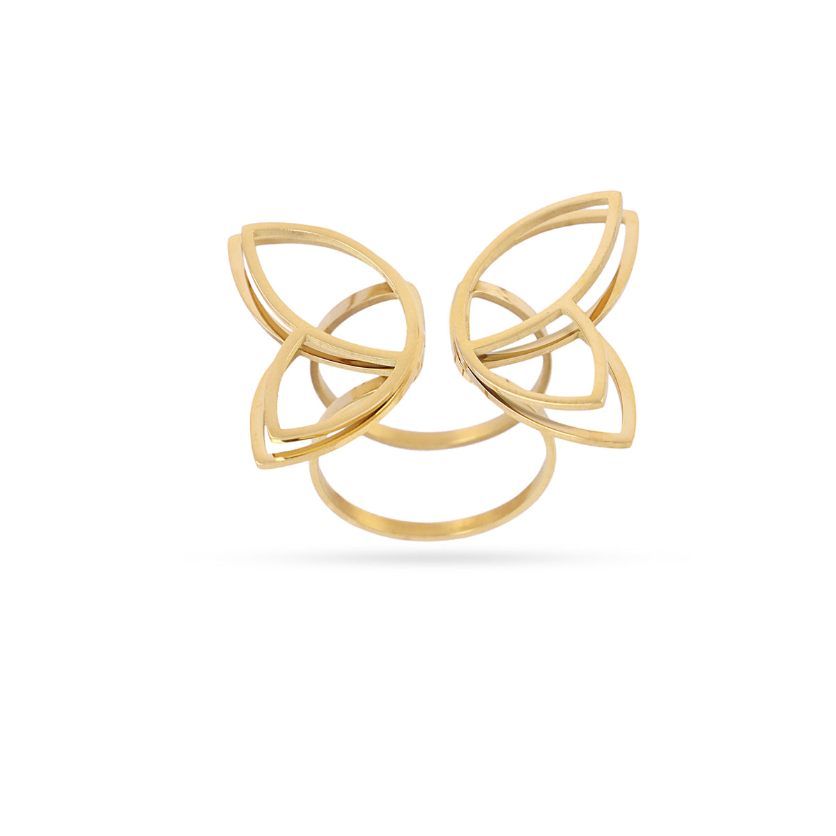 Anillo Kaleia Gildwing Dorado Anartxy