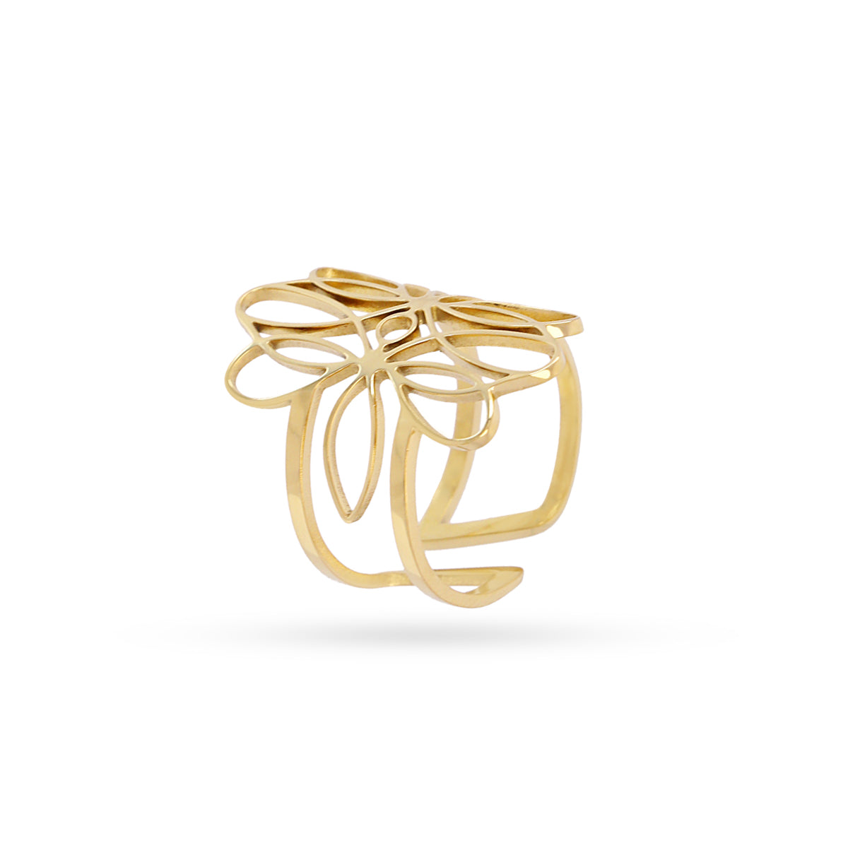 Anillo Kaleia Blyra Dorado Anartxy