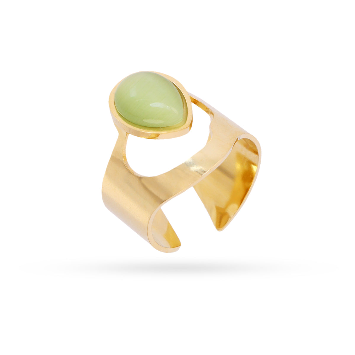 Anillo Mirage Shimmer Verde Anartxy