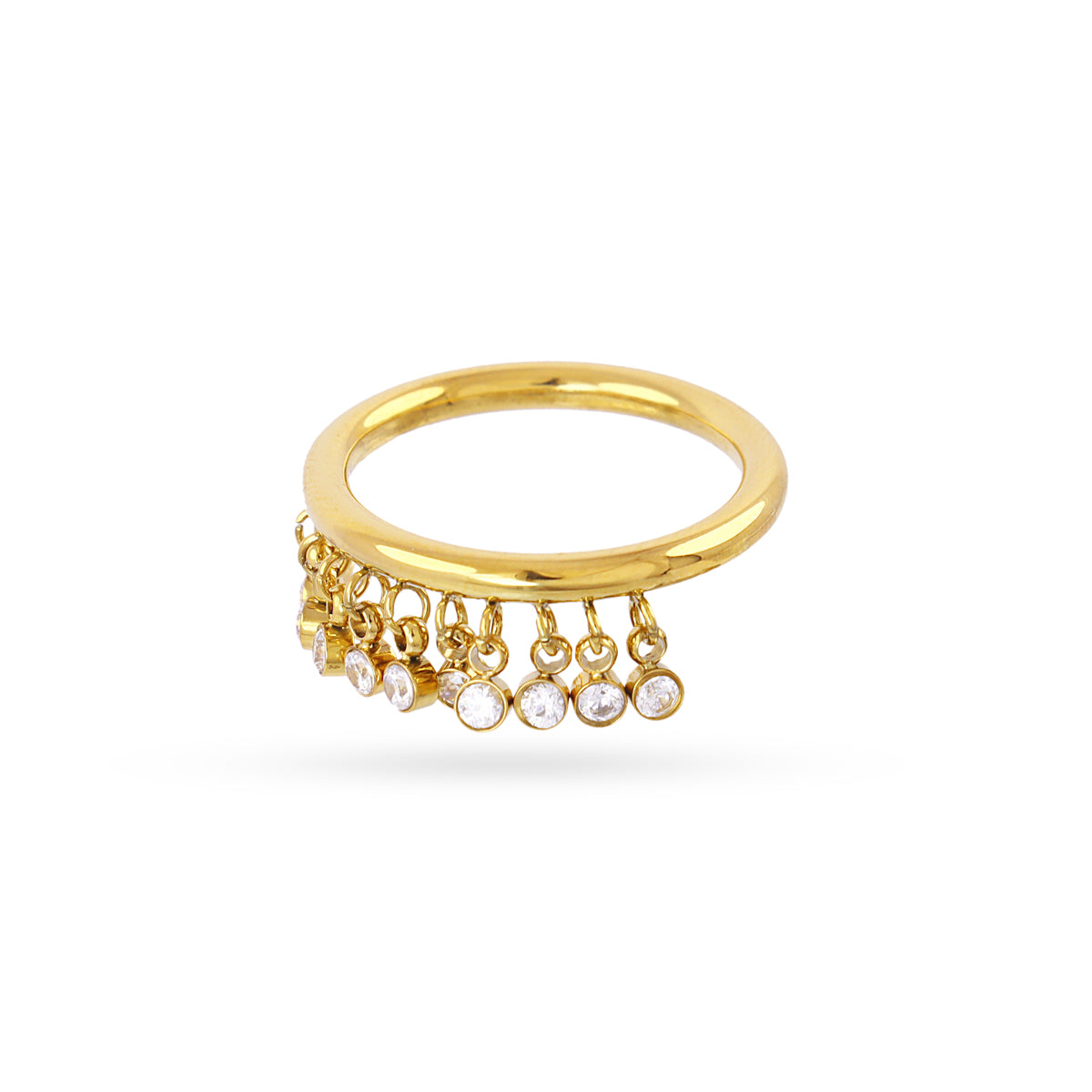 Anillo Essentials Rainy Dorado Anartxy