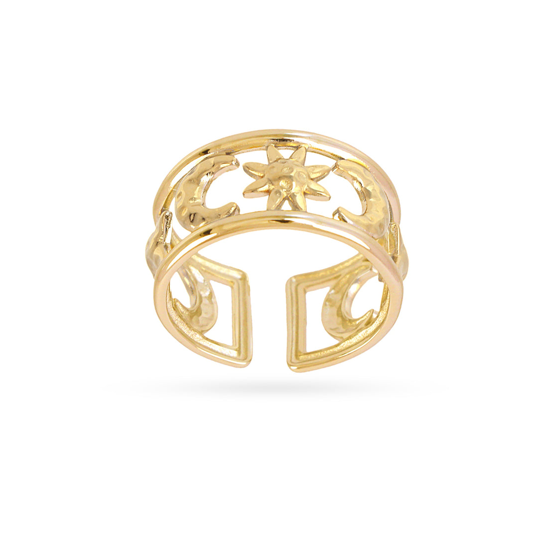 Anillo Coast Aural Dorado Anartxy