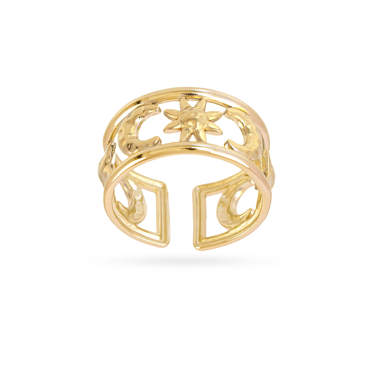 Anillo Coast Aural Dorado Anartxy