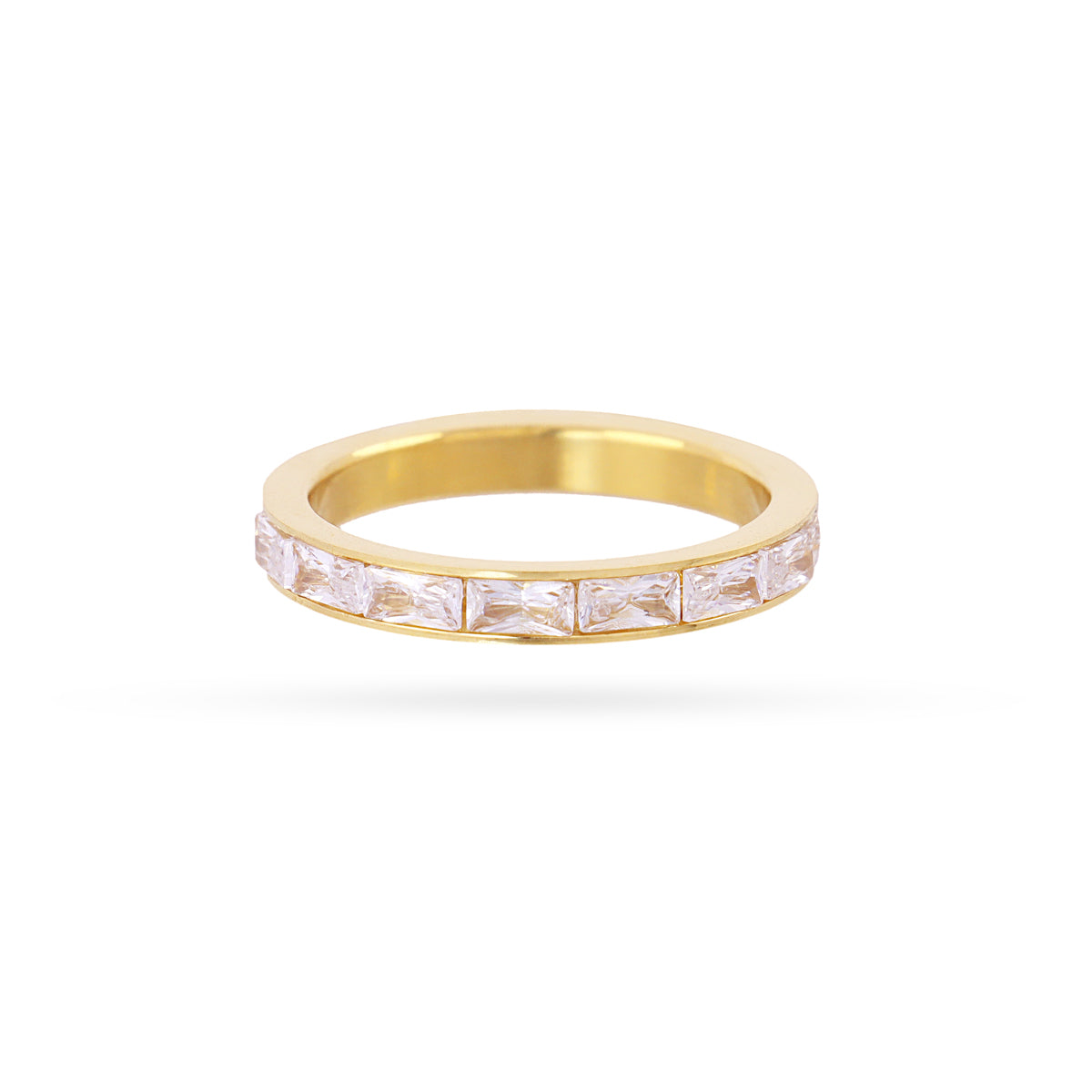 Anillo Vandal circonitas brillantes Blanco Anartxy