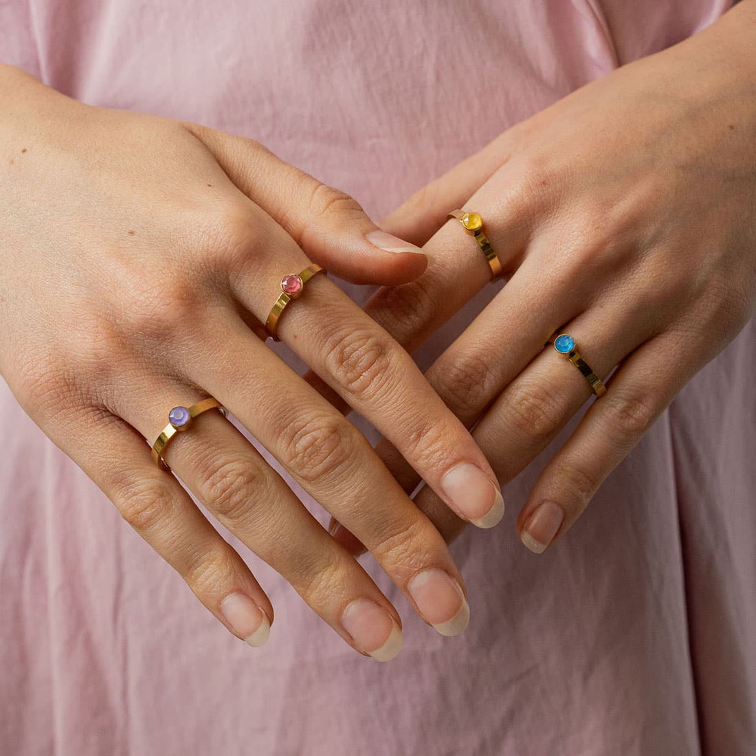 Anillo Eternal Glintia Rojo Anartxy