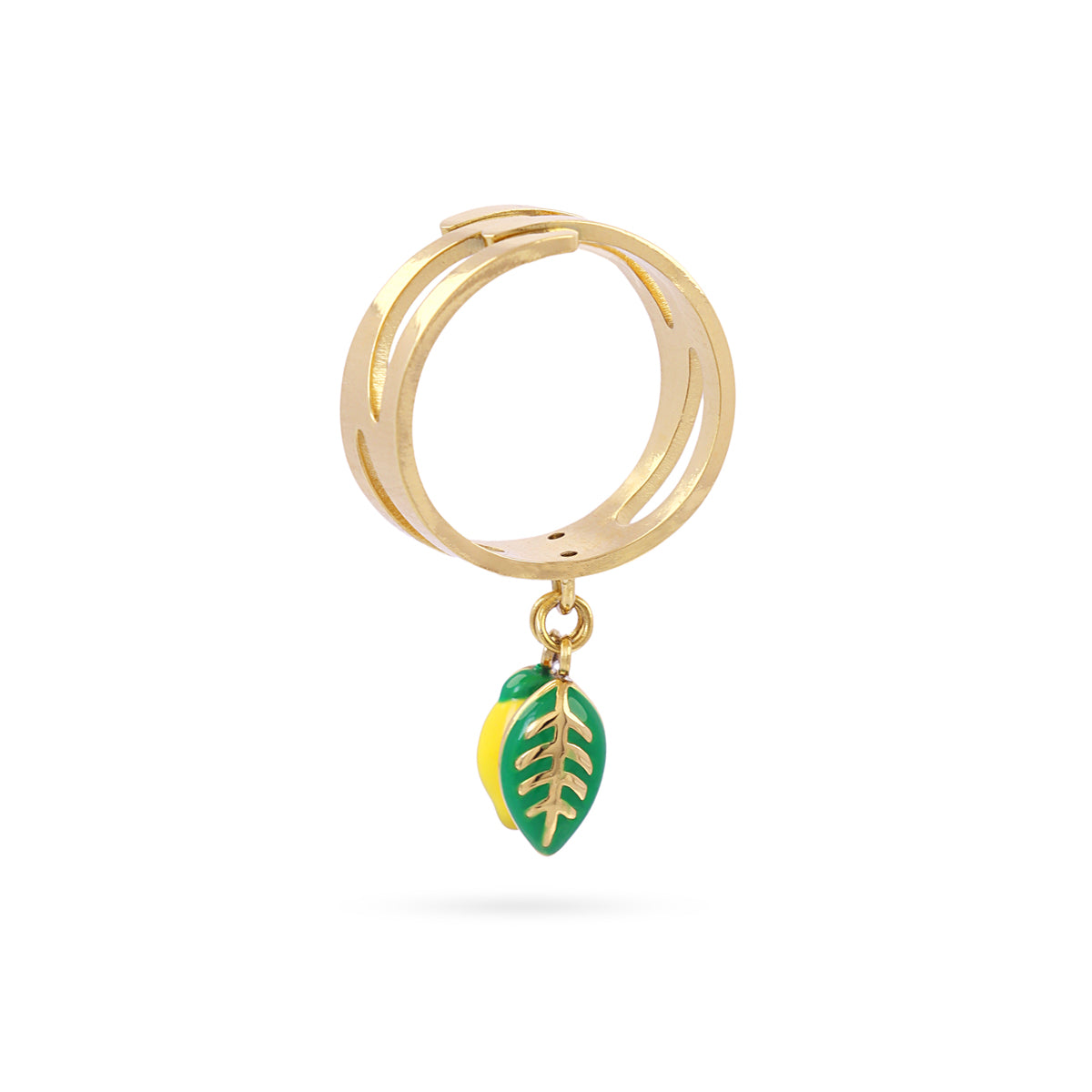 Anillo Vine Lemina Dorado Anartxy