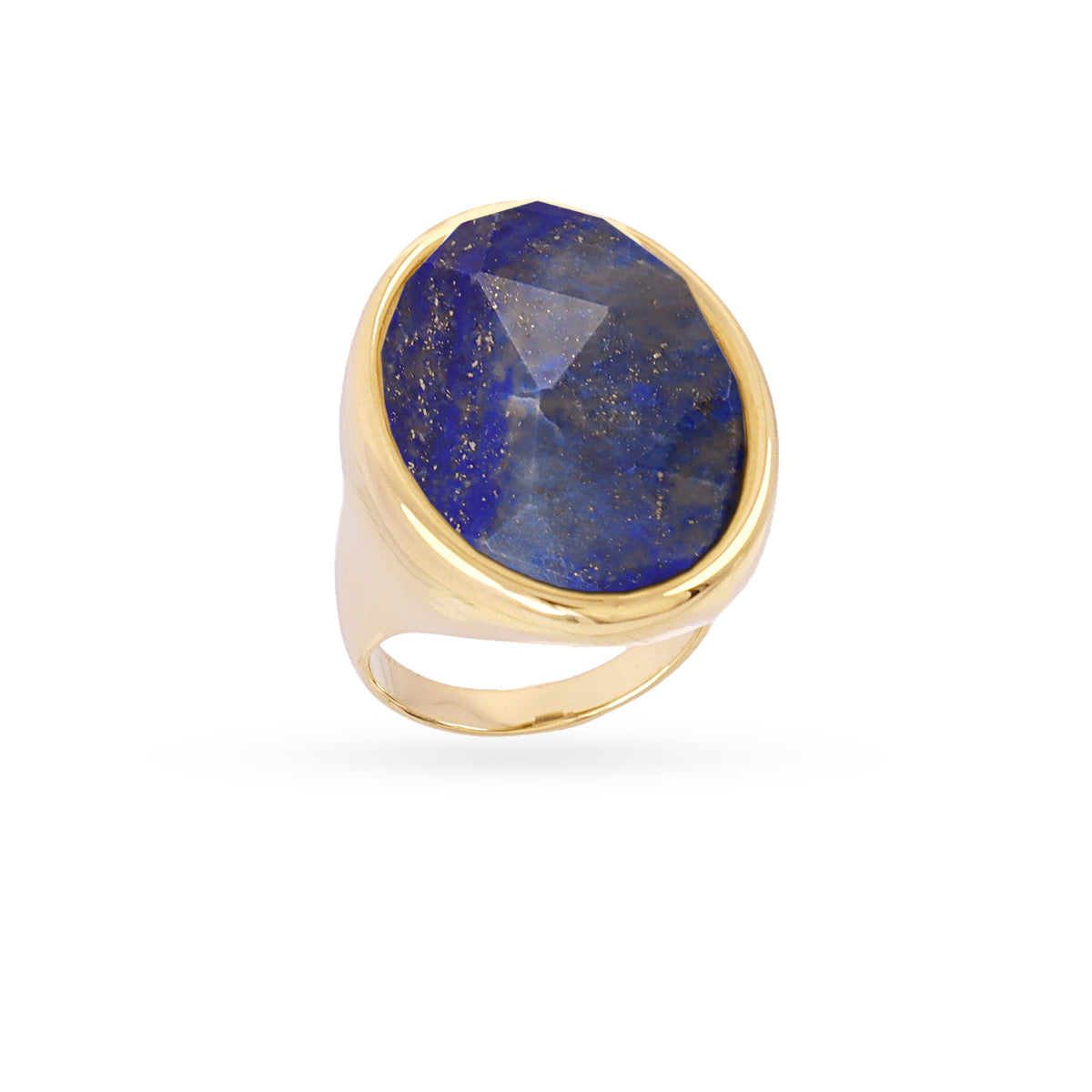 Anillo Spirit sello piedra Azul Anartxy
