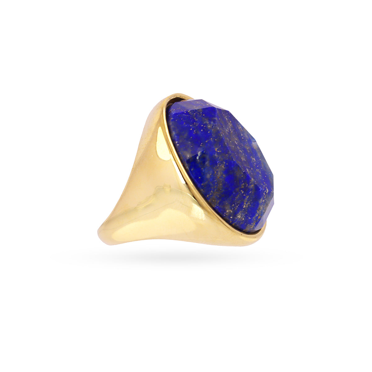 Anillo Spirit sello piedra Azul Anartxy