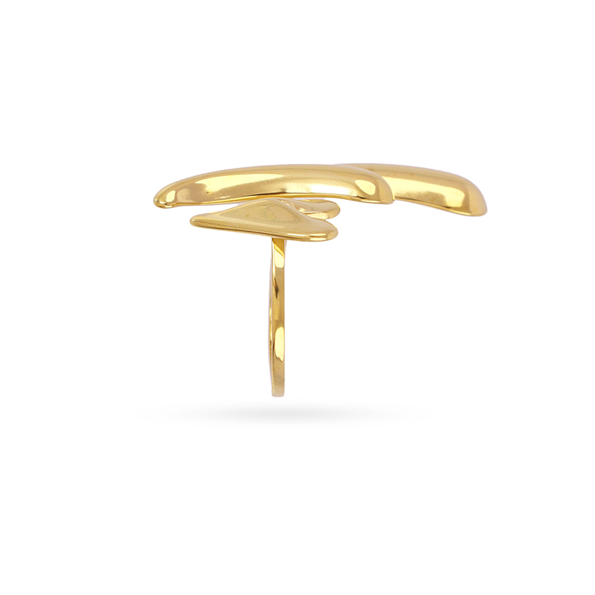 Anillo ajustable Essentials corazón Dorado Anartxy