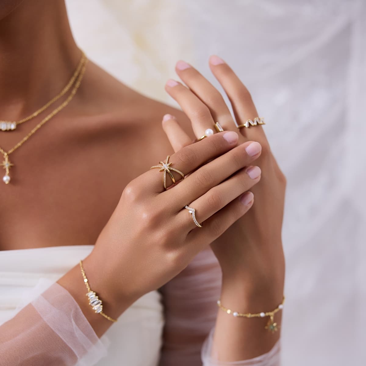 Anillo Alma chevron circonitas