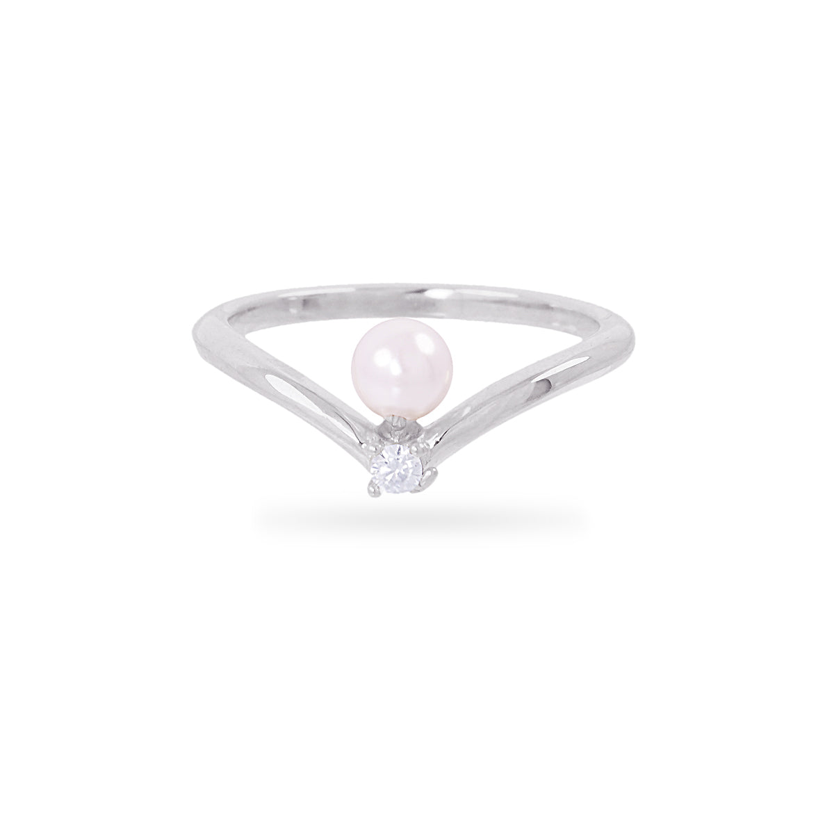 Conjunto Alma Perlas plateado Anartxy