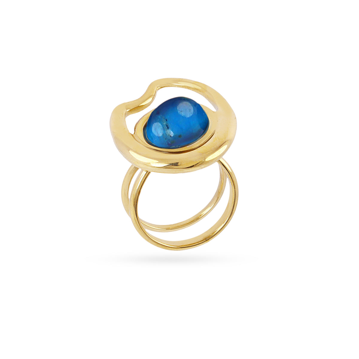 Anillo ajustable Mirage ojo Azul Anartxy