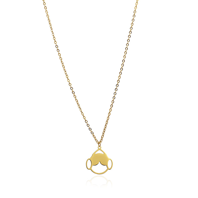 Collar Fallas Rodete Dorado Anartxy