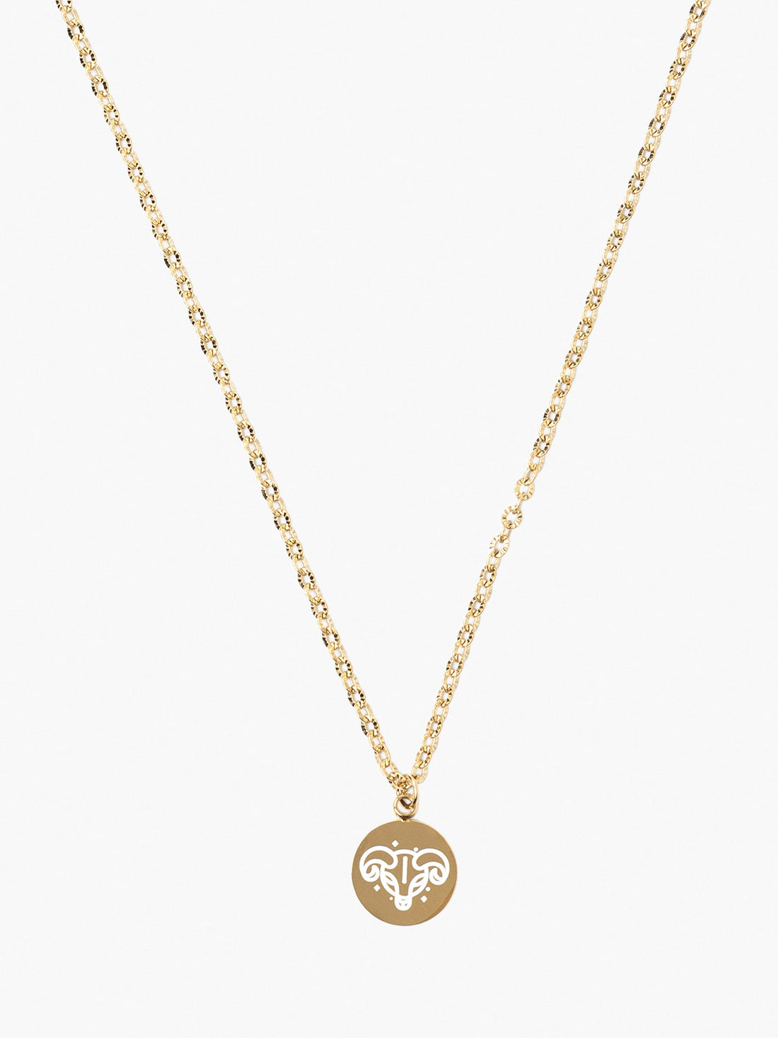 Collar Horóscopos Dorado ARIES Anartxy