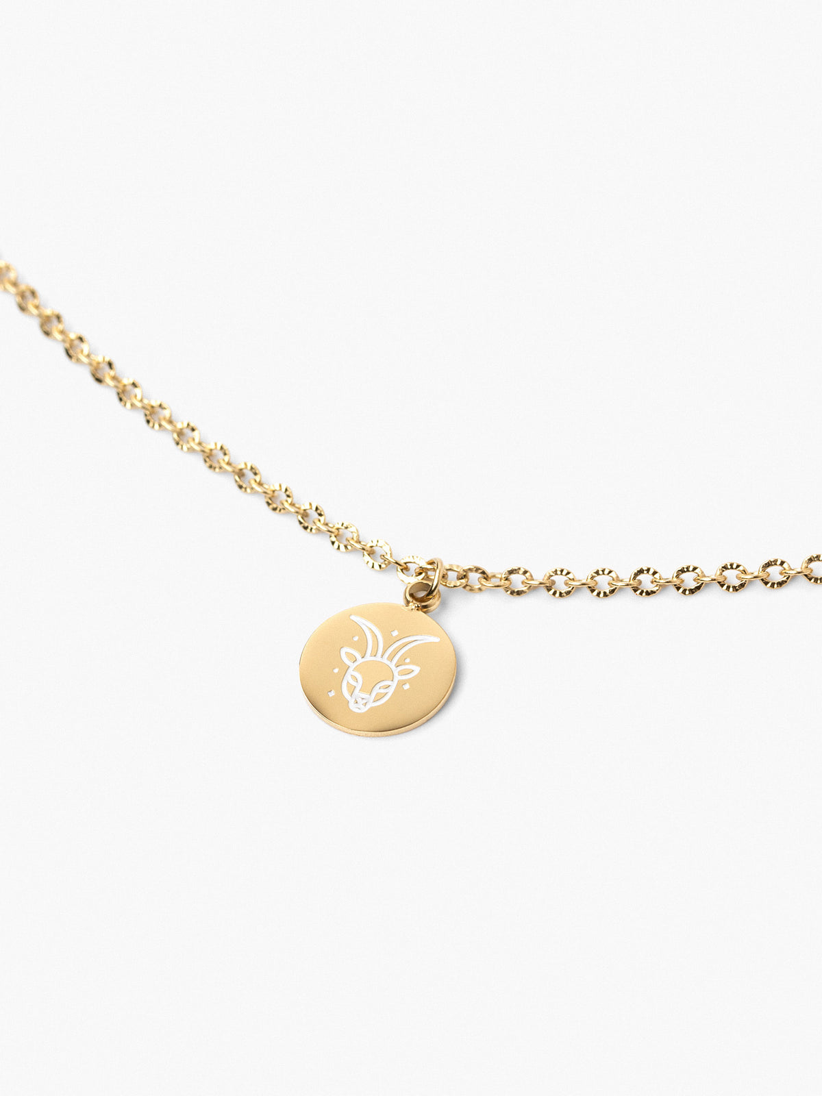 Collar Horóscopos Dorado CAPRICORNIO Anartxy