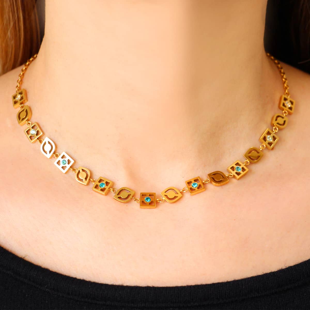 Collar Zibal Azul Anartxy