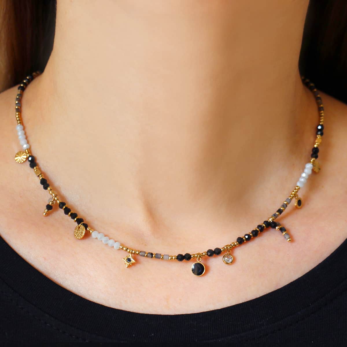 Collar Boix Negro Anartxy