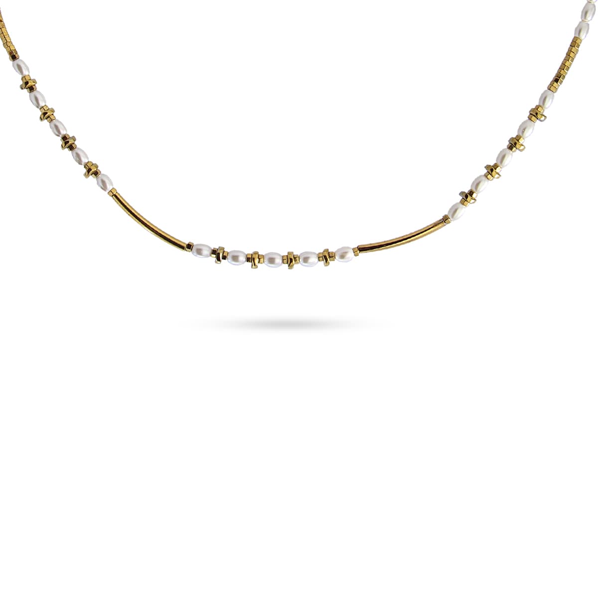 Collar Renclí Dorado Anartxy