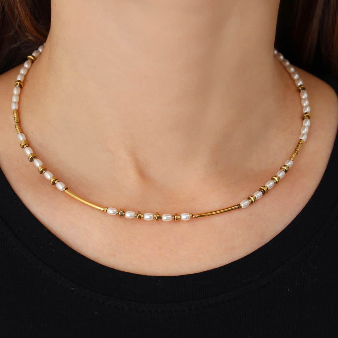 Collar Renclí Dorado Anartxy