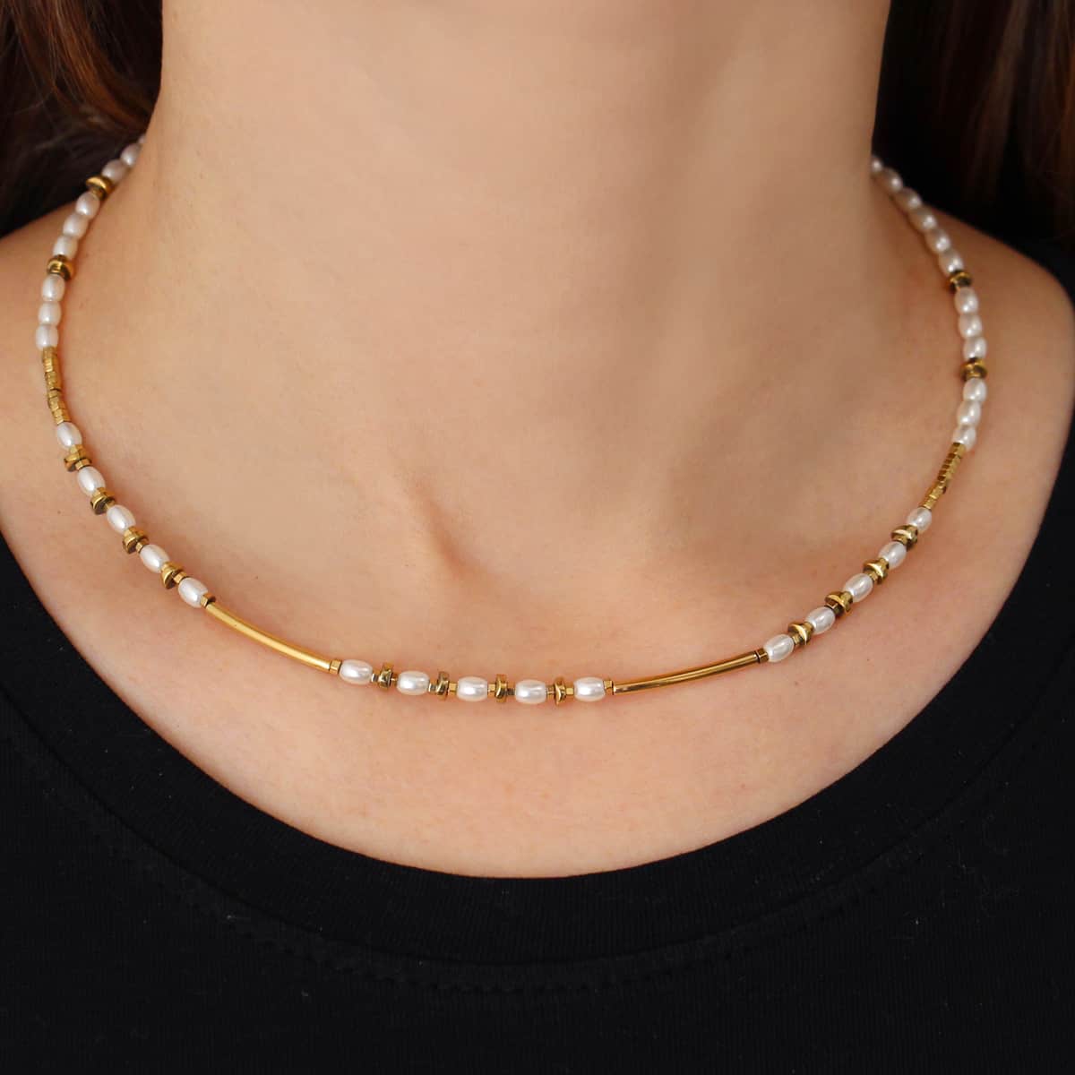 Collar Renclí Dorado Anartxy