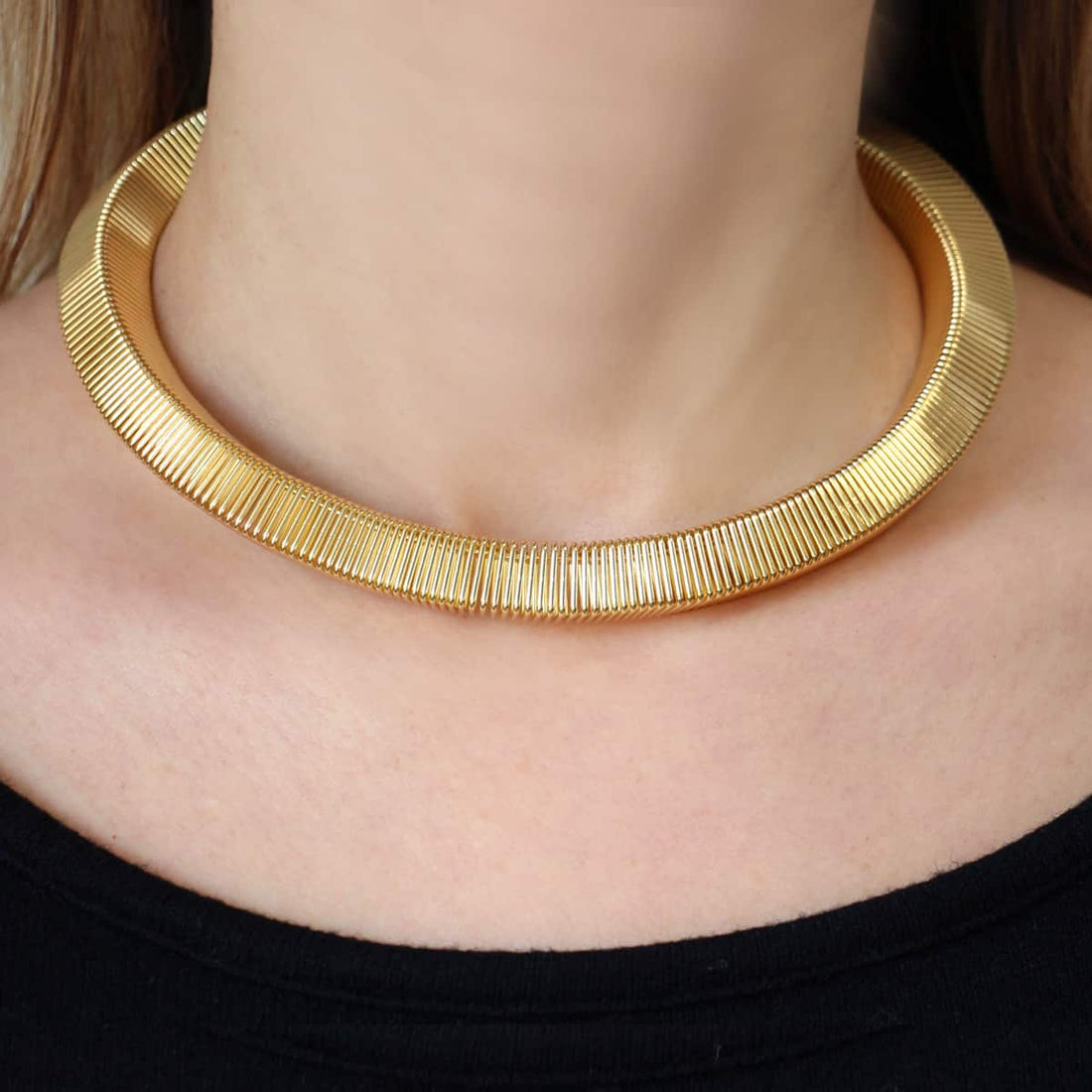 Collar Congga Dorado Anartxy