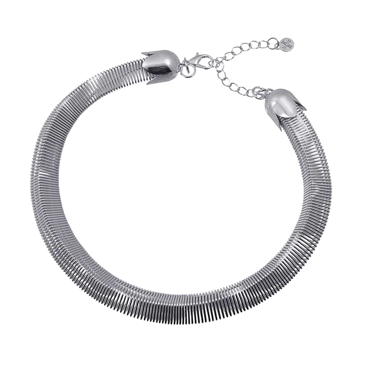 Collar Congga Plateado Anartxy